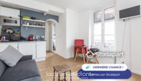 Logement tudiant Location Studio Meublé Paris 18me arrondissement (75018)