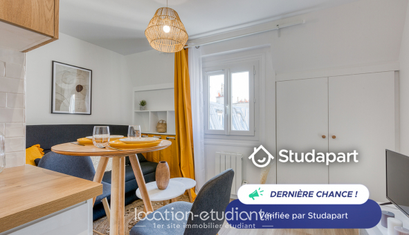 Logement tudiant Studio à Paris 18me arrondissement (75018)