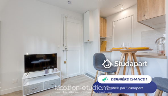 Logement tudiant Studio à Paris 18me arrondissement (75018)