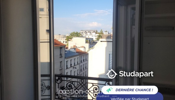 Logement tudiant Studio à Paris 18me arrondissement (75018)