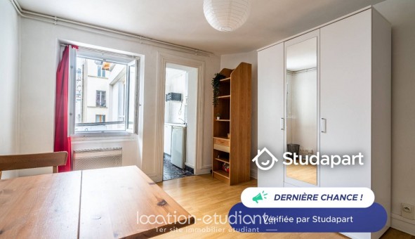 Logement tudiant Location Studio Meublé Paris 18me arrondissement (75018)