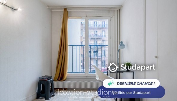 Logement tudiant Location Studio Meublé Paris 18me arrondissement (75018)