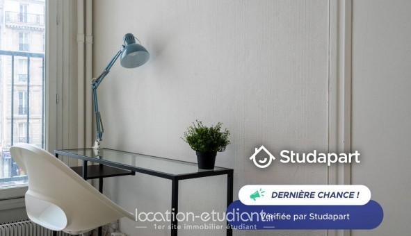 Logement tudiant Studio à Paris 18me arrondissement (75018)