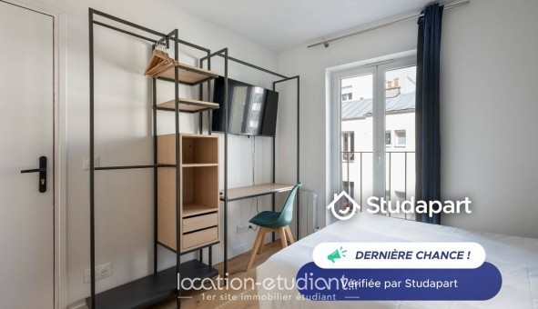 Logement tudiant Studio à Paris 18me arrondissement (75018)