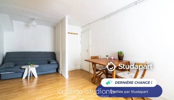 Logement tudiant Studio à Paris 18me arrondissement (75018)