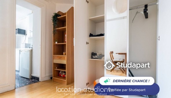 Logement tudiant Studio à Paris 18me arrondissement (75018)