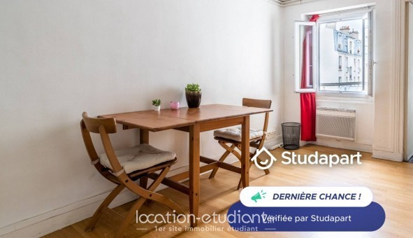 Logement tudiant Studio à Paris 18me arrondissement (75018)