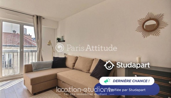 Logement tudiant Studio à Paris 18me arrondissement (75018)