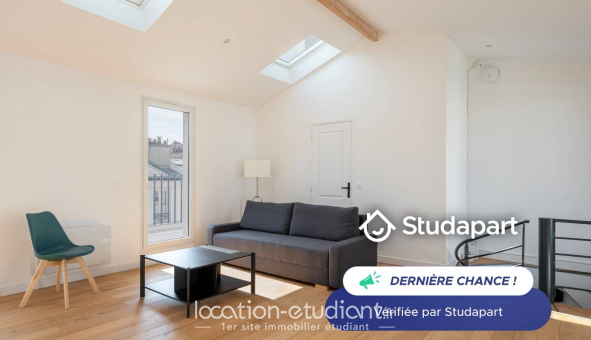 Logement tudiant Studio à Paris 18me arrondissement (75018)