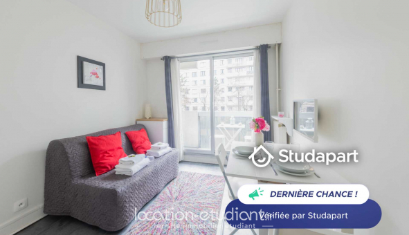 Logement tudiant Studio à Paris 19me arrondissement (75019)