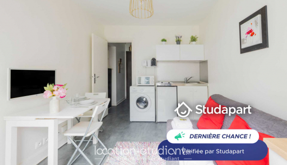 Logement tudiant Studio à Paris 19me arrondissement (75019)