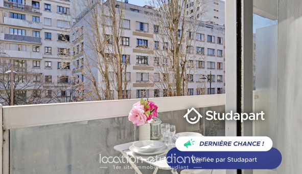 Logement tudiant Studio à Paris 19me arrondissement (75019)