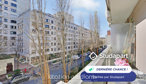 Logement tudiant Studio à Paris 19me arrondissement (75019)