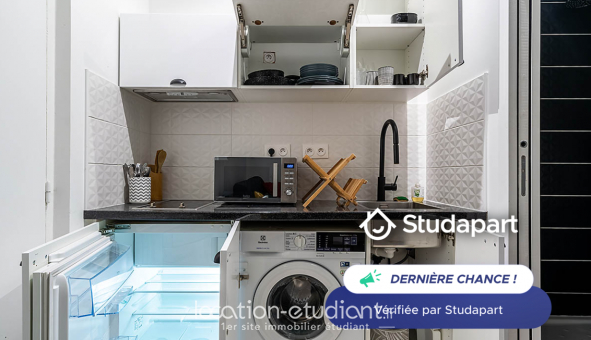 Logement tudiant Studio à Paris 19me arrondissement (75019)