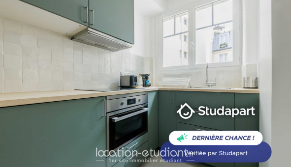 Logement tudiant Studio à Paris 19me arrondissement (75019)