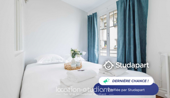 Logement tudiant Studio à Paris 19me arrondissement (75019)