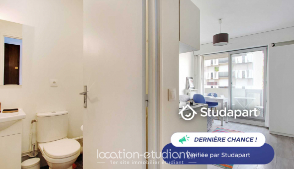 Logement tudiant Studio à Paris 19me arrondissement (75019)