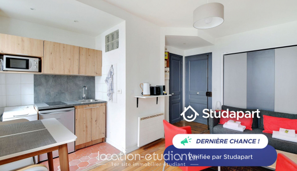 Logement tudiant Studio à Paris 19me arrondissement (75019)