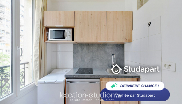 Logement tudiant Studio à Paris 19me arrondissement (75019)