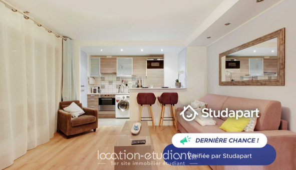 Logement tudiant Studio à Paris 19me arrondissement (75019)