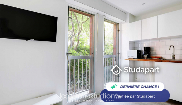 Logement tudiant Studio à Paris 19me arrondissement (75019)