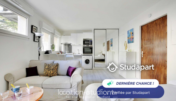 Logement tudiant Studio à Paris 19me arrondissement (75019)