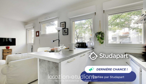 Logement tudiant Studio à Paris 19me arrondissement (75019)