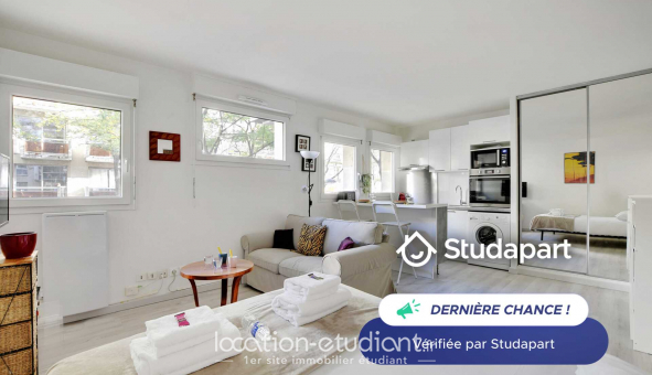 Logement tudiant Studio à Paris 19me arrondissement (75019)