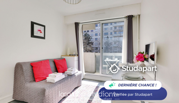 Logement tudiant Studio à Paris 19me arrondissement (75019)