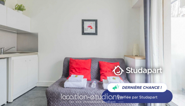 Logement tudiant Studio à Paris 19me arrondissement (75019)