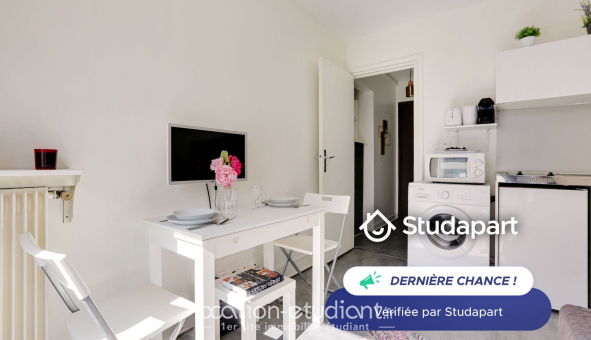 Logement tudiant Studio à Paris 19me arrondissement (75019)