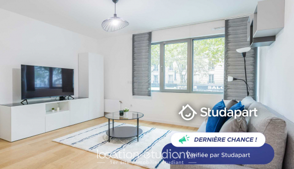 Logement tudiant Studio à Paris 19me arrondissement (75019)