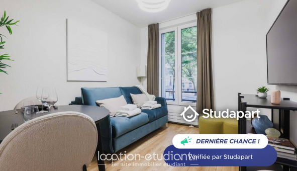 Logement tudiant Studio à Paris 19me arrondissement (75019)