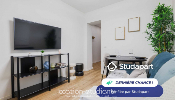 Logement tudiant Studio à Paris 19me arrondissement (75019)