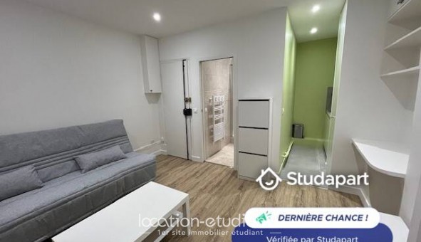 Logement tudiant Location Studio Meublé Paris 19me arrondissement (75019)