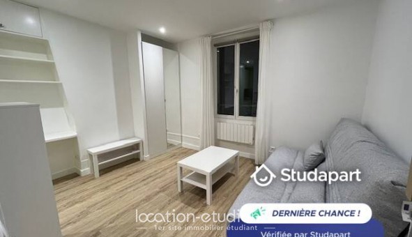 Logement tudiant Studio à Paris 19me arrondissement (75019)