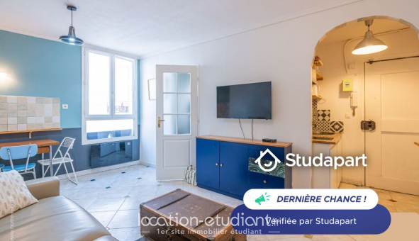 Logement tudiant Studio à Paris 19me arrondissement (75019)