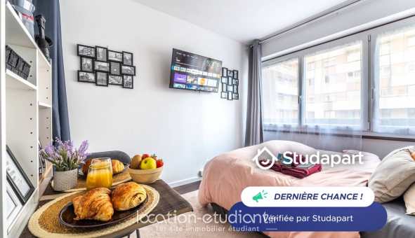 Logement tudiant Studio à Paris 19me arrondissement (75019)