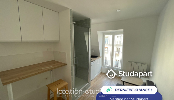 Logement tudiant Studio à Paris 19me arrondissement (75019)