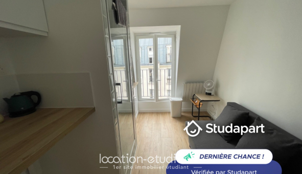 Logement tudiant Studio à Paris 19me arrondissement (75019)