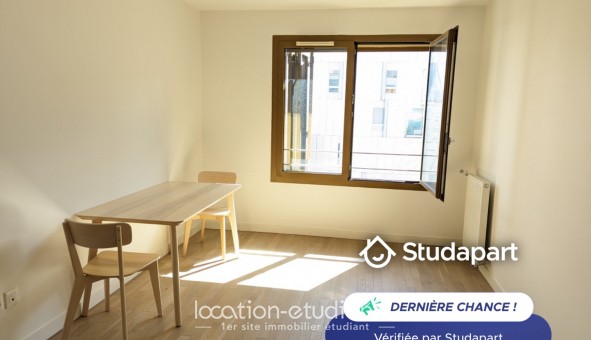 Logement tudiant Location Studio Meublé Paris 19me arrondissement (75019)