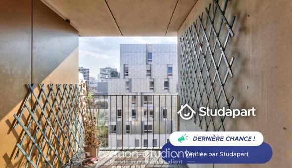 Logement tudiant Studio à Paris 19me arrondissement (75019)