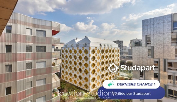 Logement tudiant Studio à Paris 19me arrondissement (75019)