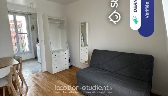 Logement tudiant Location Studio Meublé Paris 19me arrondissement (75019)