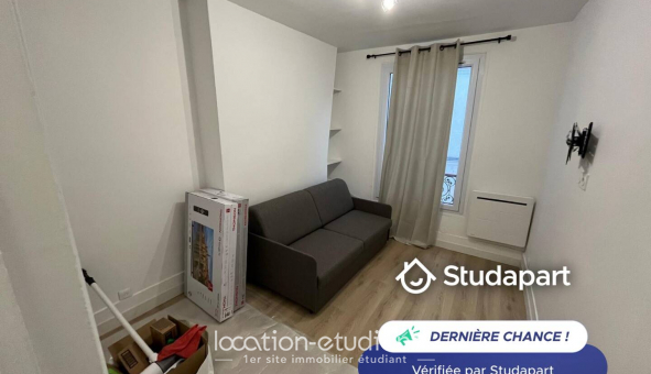 Logement tudiant Studio à Paris 19me arrondissement (75019)