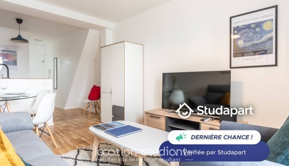 Logement tudiant Studio à Paris 19me arrondissement (75019)