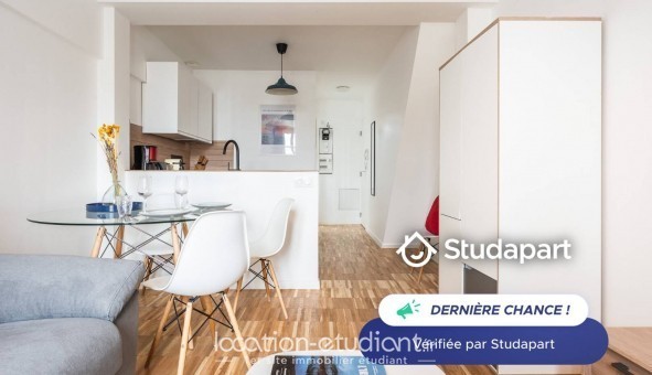 Logement tudiant Studio à Paris 19me arrondissement (75019)