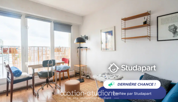 Logement tudiant Studio à Paris 20me arrondissement (75020)