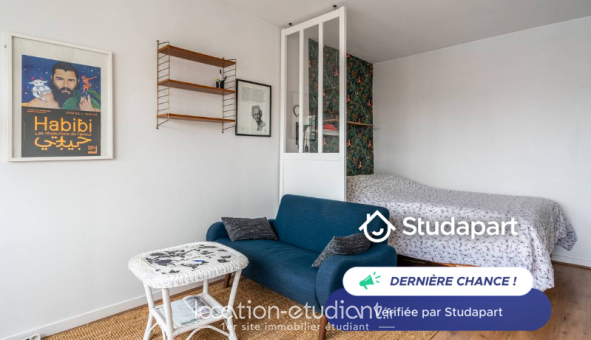 Logement tudiant Studio à Paris 20me arrondissement (75020)