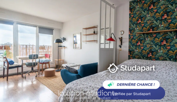 Logement tudiant Studio à Paris 20me arrondissement (75020)